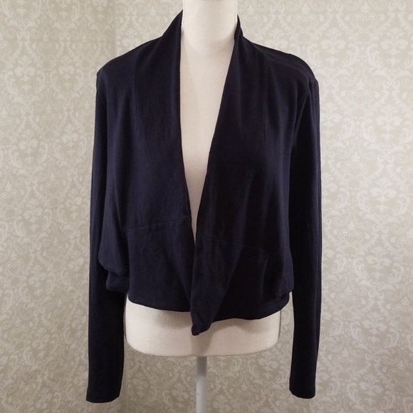 CAbi Jackets & Blazers - CAbi Easy Topper Navy Jacket Style 5153